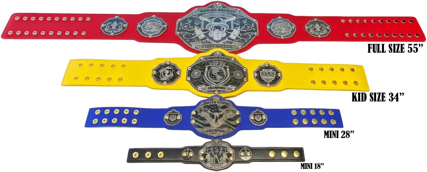 Undisputed Belts Mini World Champ Custom Championship Belt