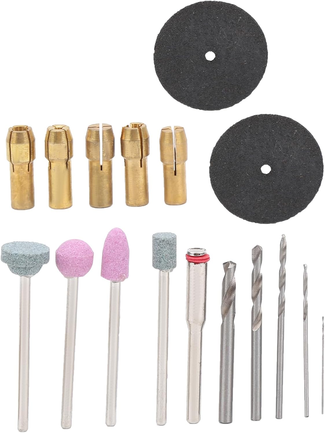 Electric Grinder Tool Kits Crystal Polishing with Vent Holes for Heat Dissipation (US Plug 110-240V)