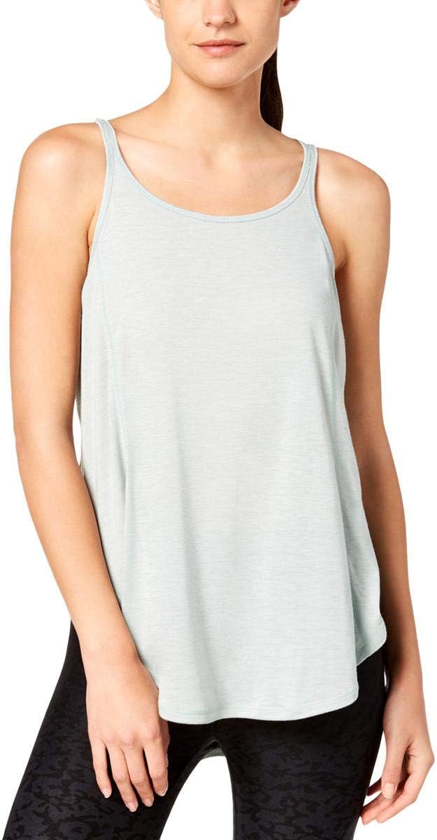 Calvin Klein Performance Womens Yoga Fitness Tank Top Green L