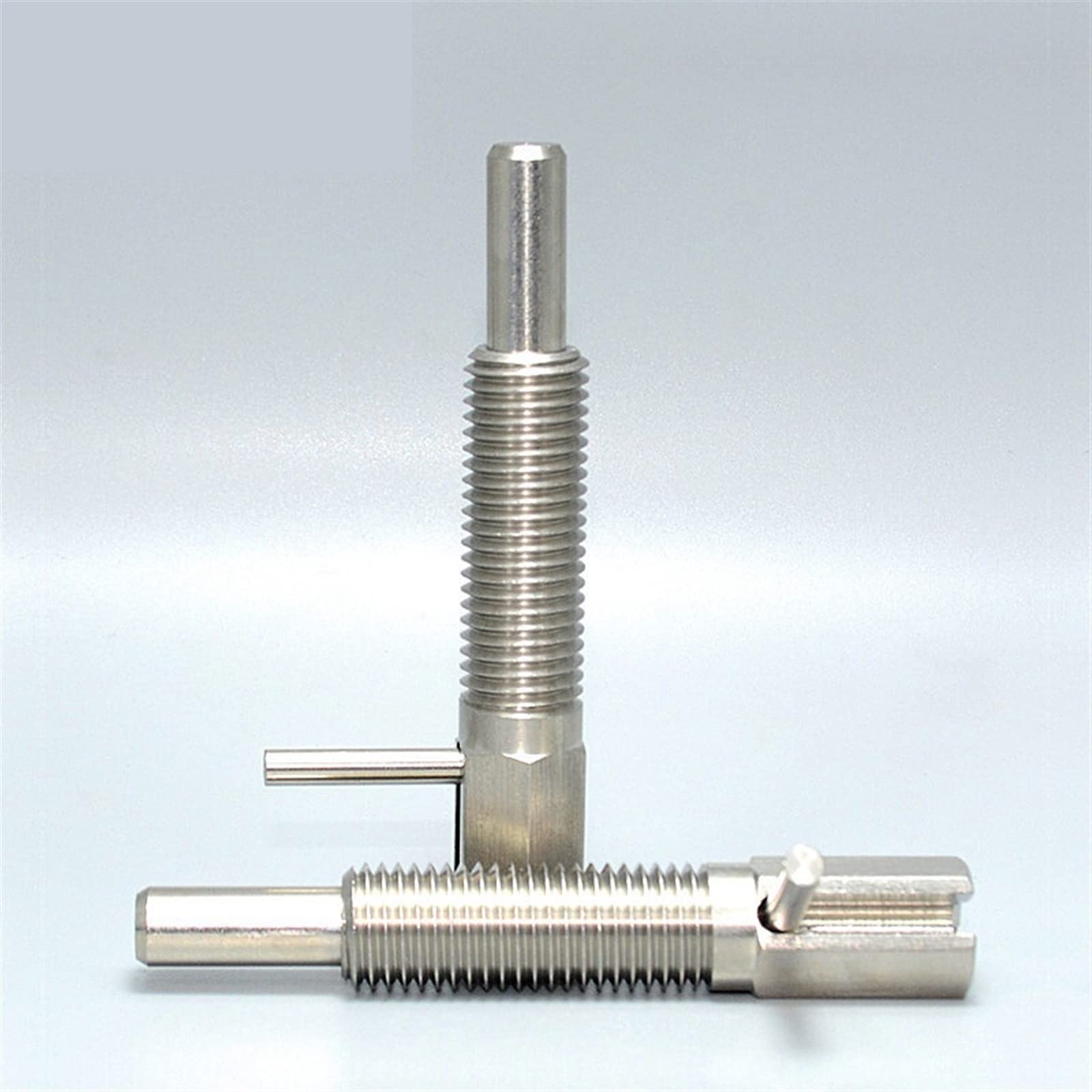 Indexing Plungers Stainless Steel Screw Lever Coarse Thread M6M8M10M12M16 1Pcs (Size : MIT211C-5-M8)