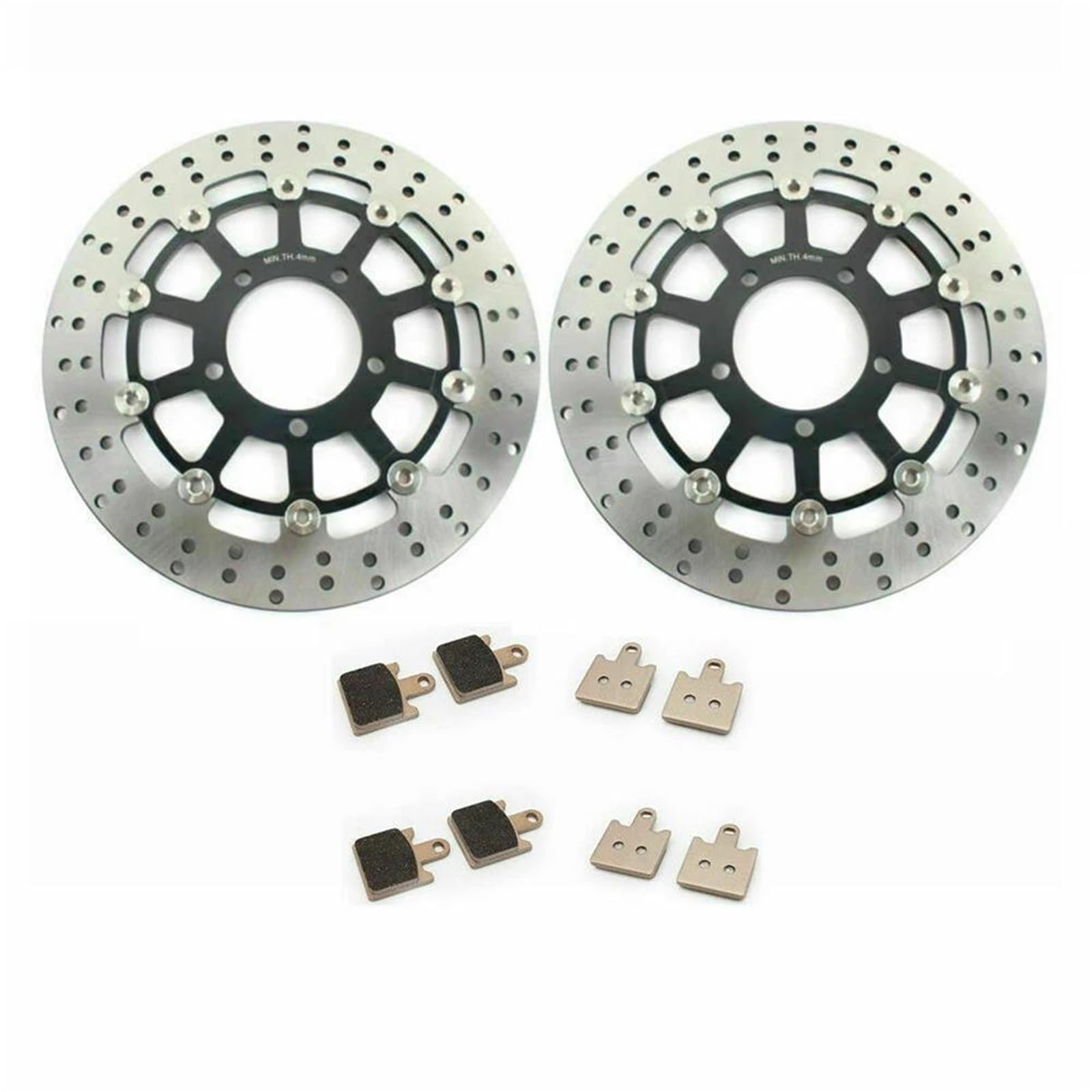 Disques de frein avant moto Ninja ZX6R 2007 2008 2009 2010 2011 2012