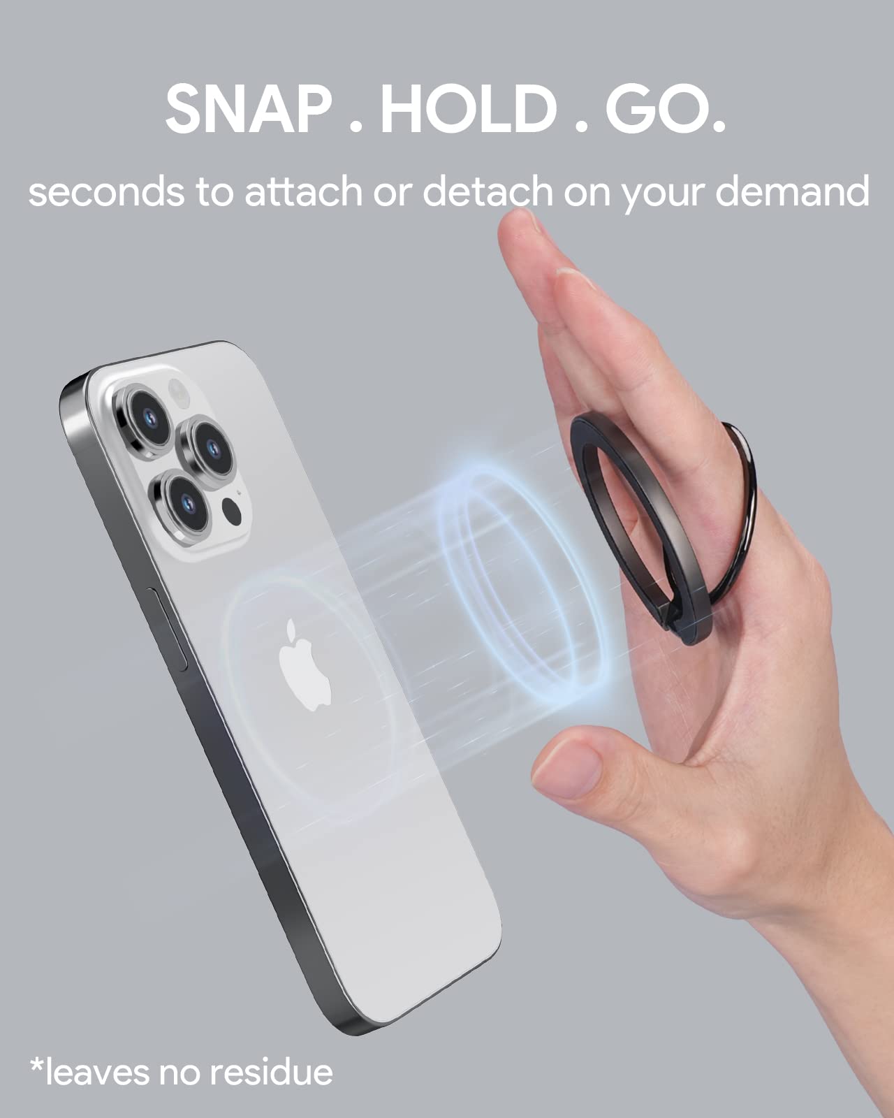 Anello Supporto Cellulare Supporto Ad Anello Per Cellulare - Foto 4