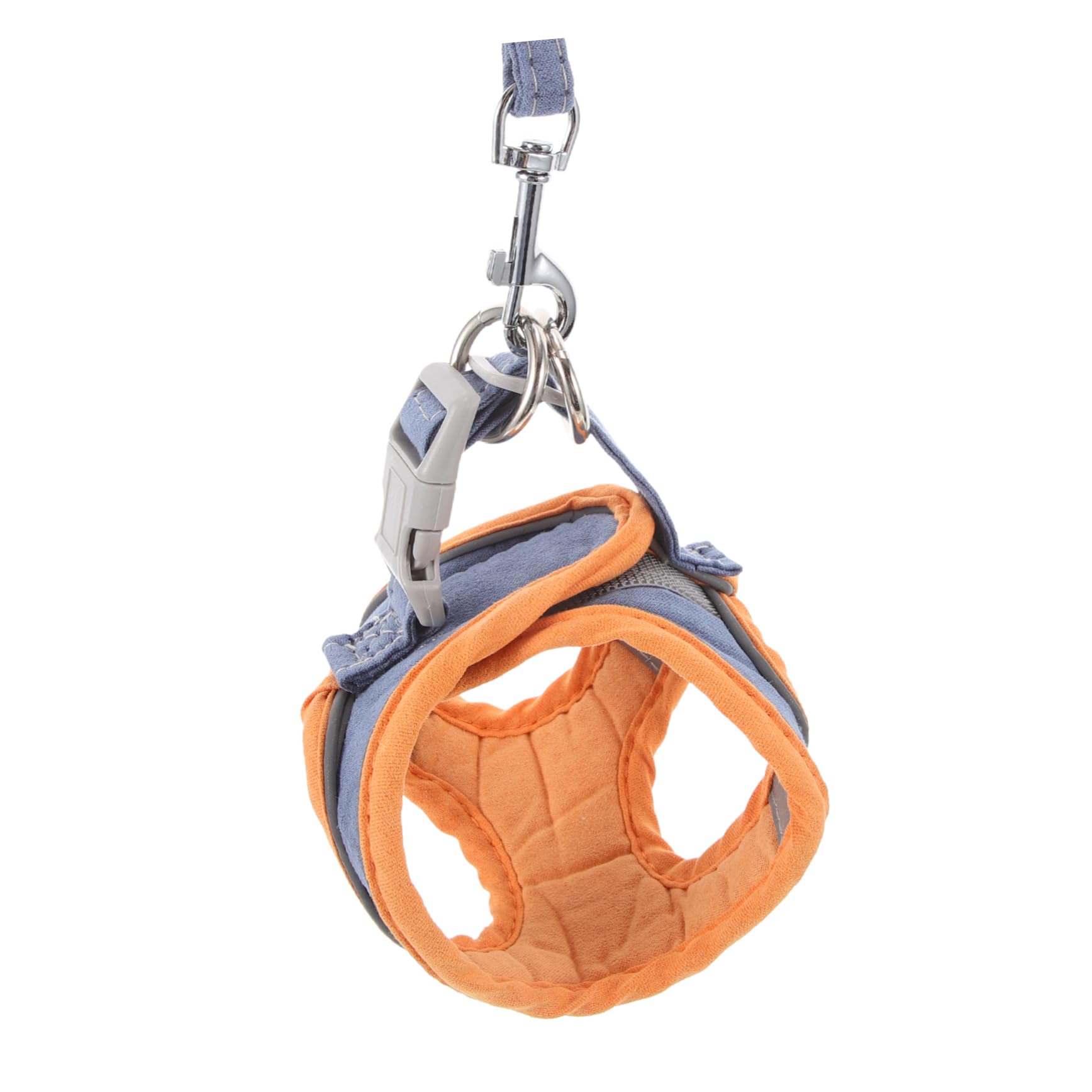 BESPORTBLE Stainless Steel Hook Cat Strap Breathable Dog Harness Reflective Leash for Pet Safety