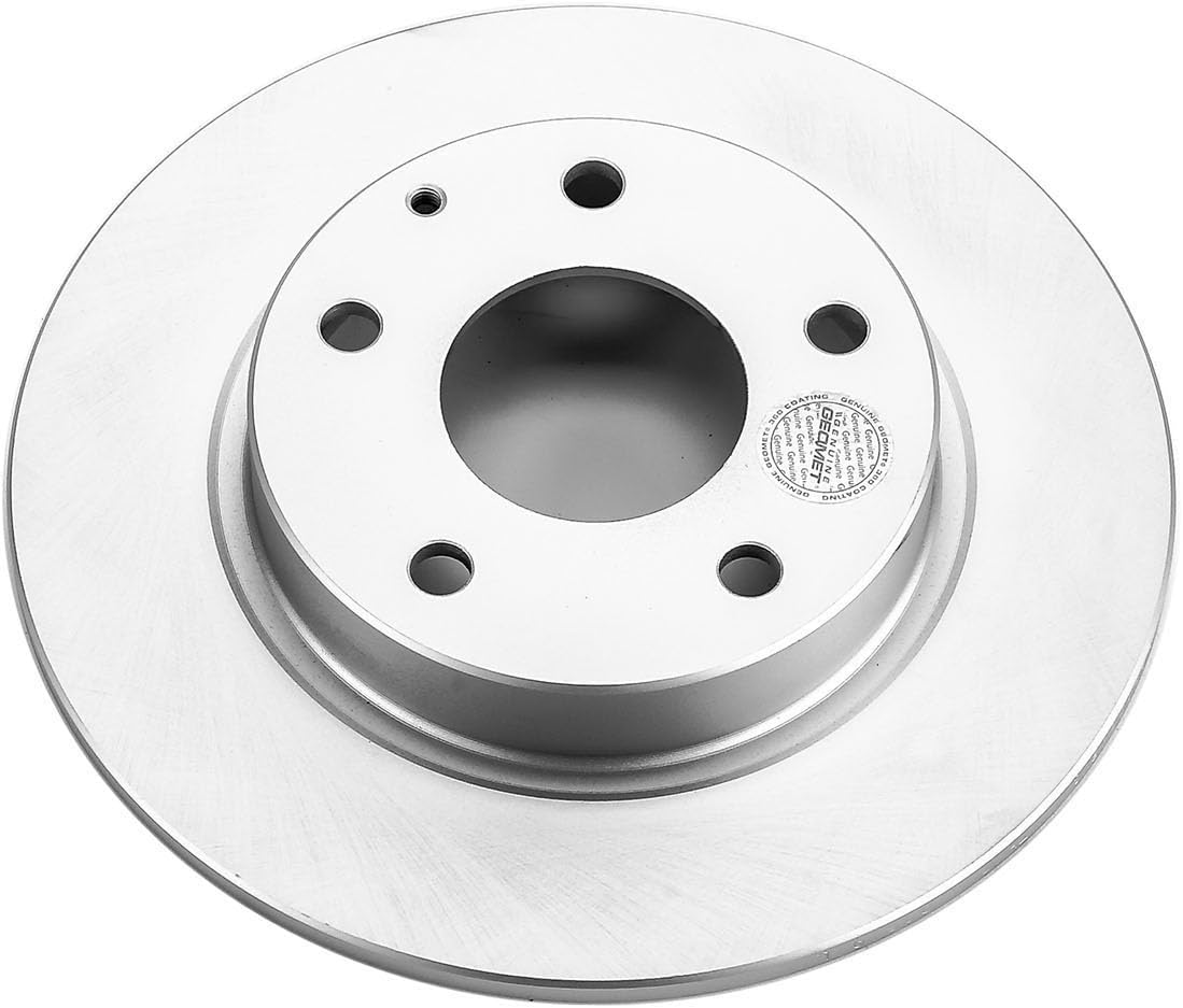 PowerStop Evolution Fully Coated Rear Brake Rotor For Mazda 3 2014-25 |CX-3 2019-21 |CX-30 2020-21 |CX-30 2023-25 - Direct OE Disc Rotor Upgrade, JBR1594EVC