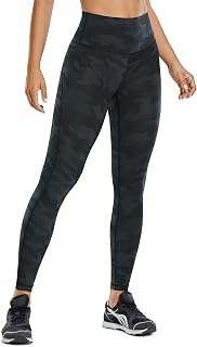 CRZ YOGA Ulti-Dry Workout Leggings for Women 25'' - High Waisted Yoga Pants 7/8 Athletic Running Fitness Gym Tights