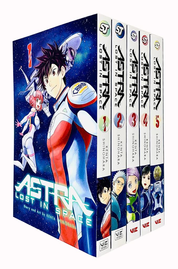Astra Lost in Space Volume 1-5 Collection 5 Books Set By Kenta Shinohara (Planet Camp, Star of Hope, Secrets, Revelation, Friendship)