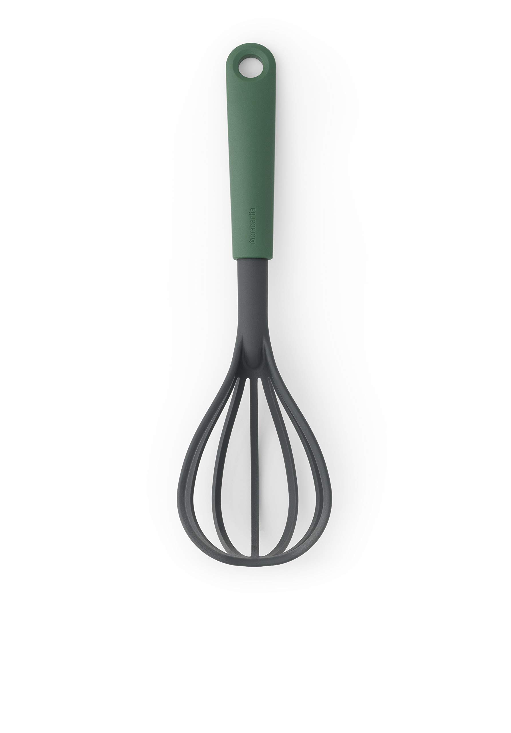 Brabantia 122828 Whisk plus Draining Spoon, Tasty+, Fir Green