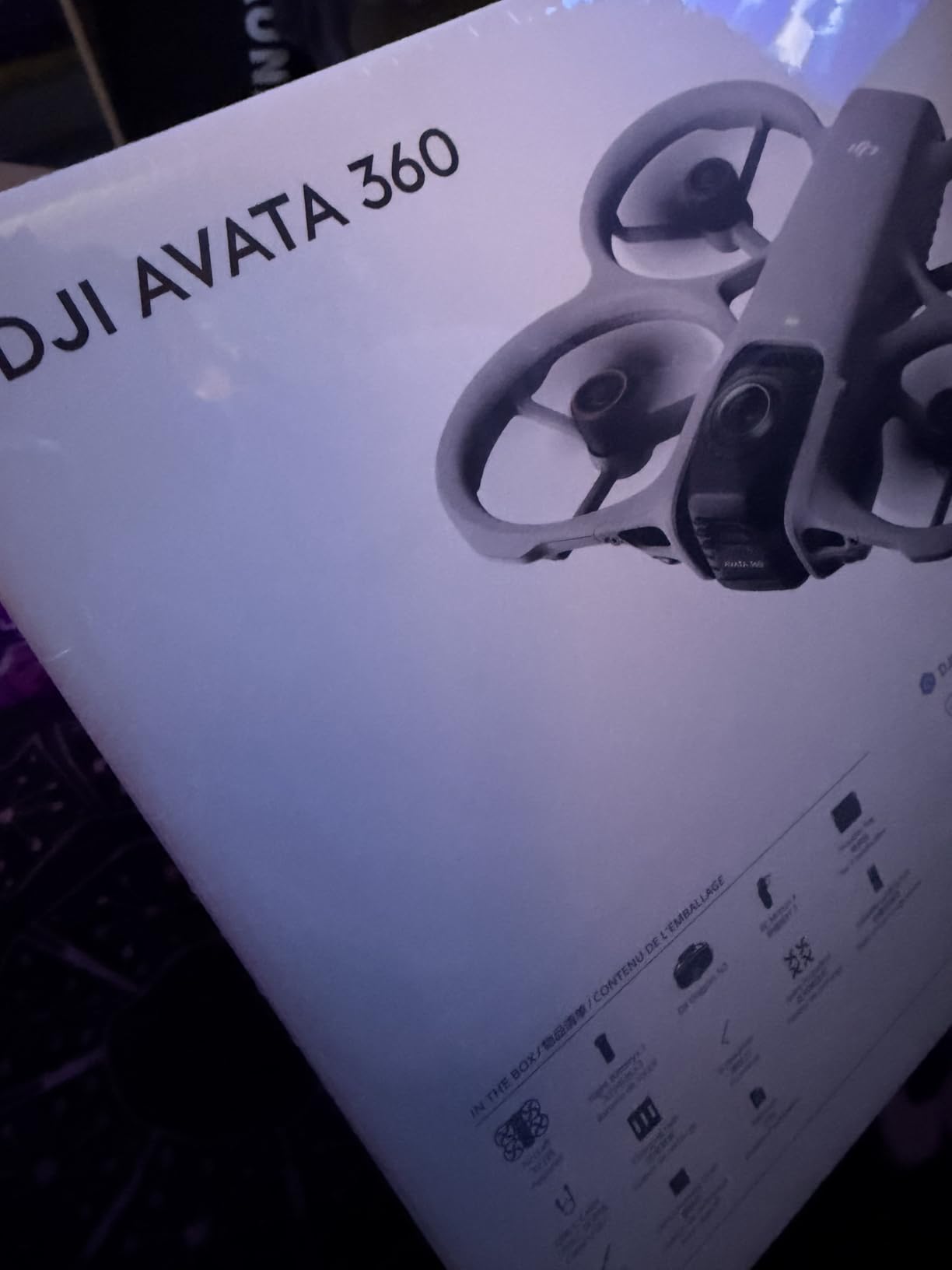DJI Avata 360 Motion Fly More Combo, 360° Drone With 1-Inch 8K 360° Imaging, 360° Camera Drone With Propeller Guard. Includes Goggles N3 and RC Motion 3 for Intuitive Motion Control and Easy ACRO photo review