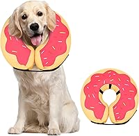 Vista 58 de MIDOG Inflatable Dog Cone Alternative for After Surgery - Soft Protective Donut Collar Prevents Licking, Comfortable Recovery E-Collar Alternative