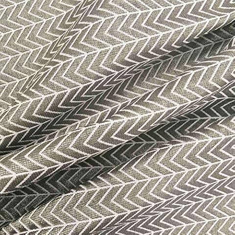 Kt KILOtela - Tela por metros de tapicería - Jacquard - Ancho 280 cm - Largo a elección de 50 en 50 cm | Espiga - Marrón Cover