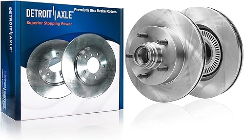 Miniatura 5 de Detroit Axle - Kit de freno delantero para Ford Ranger Mazda B2300 B2500 B3000 B4000 Rotores de freno de disco de repuesto pastillas de freno de