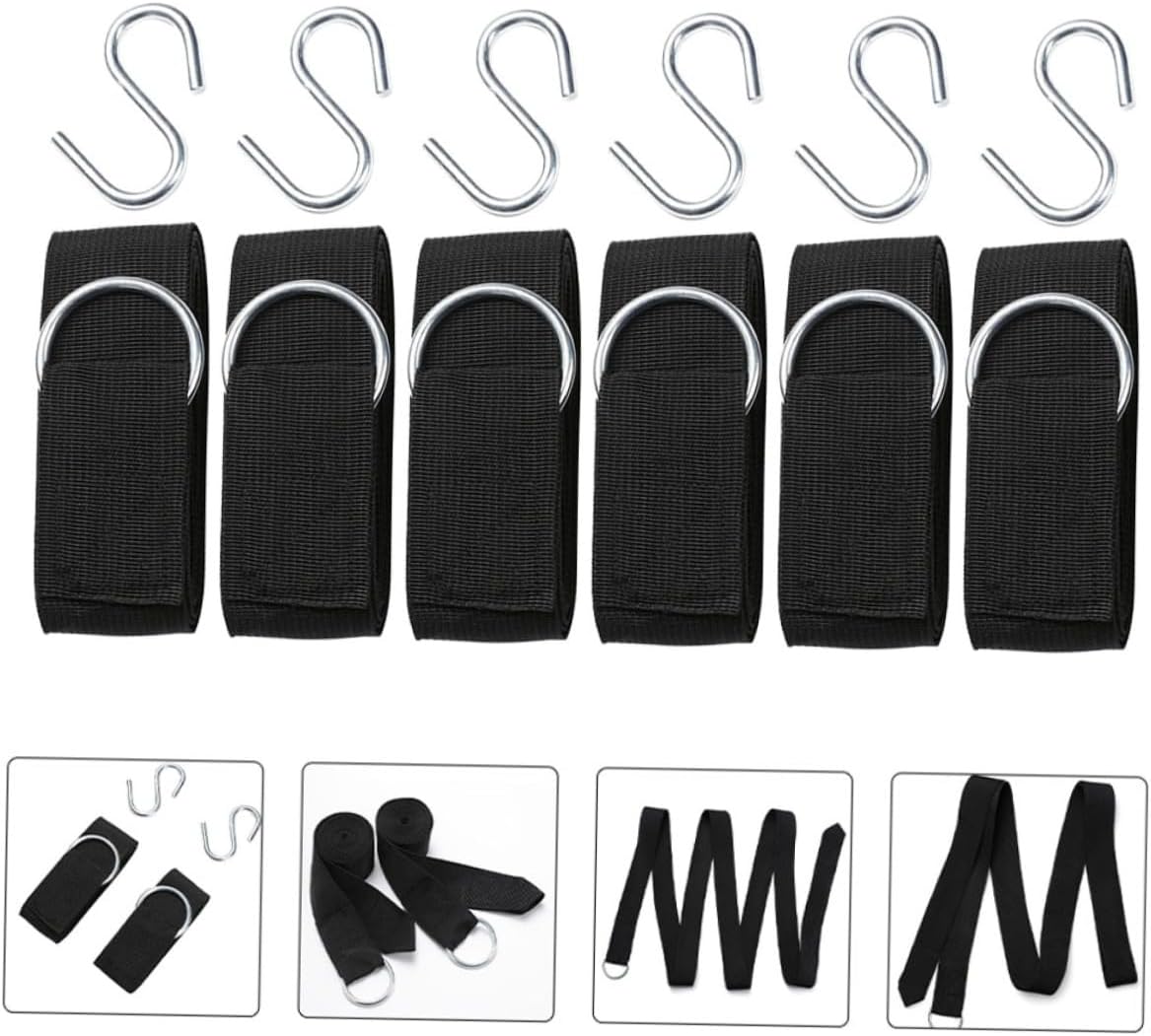 Abaodam 6pcs Tree Straps for Trees Swing Rope Hammock Rope Hammock Reinforcement Lashing