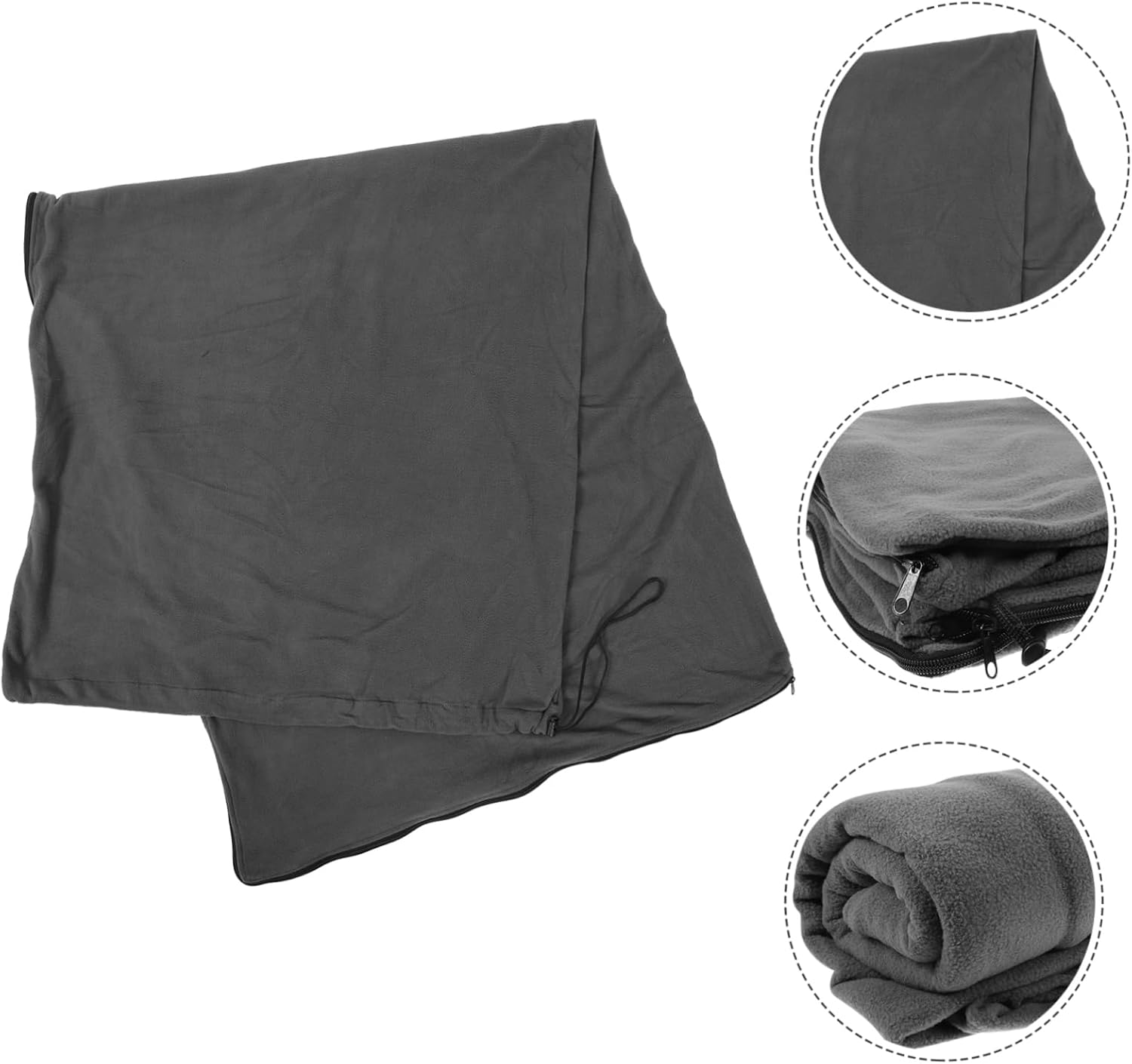 KESYOO Adult Fleece Liner for Camping Lightweight Warm for Outdoor Travel Portable Adult for Hiking and Indoor Use