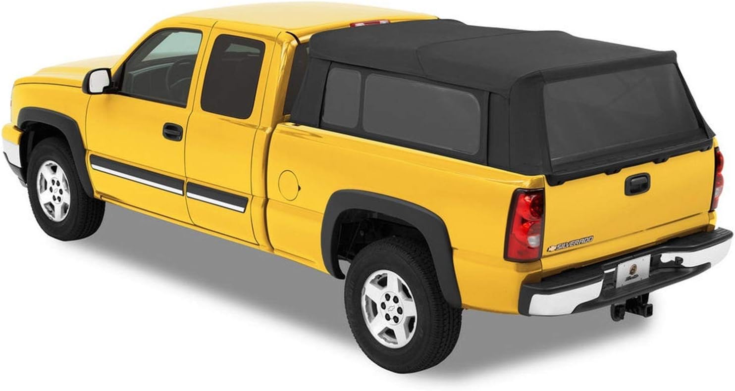 Bestop 7630235 Black Diamond Supertop for Truck - 6.0' Bed for 1994-2012 Chevy/GMC S-Series/Sonoma/Colorado/Canyon, 1982-2011 Ford Ranger, 1994-2006 Mazda B-Series