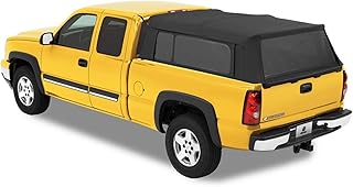 Bestop 76303-35 Black Diamond Supertop for Truck Bed Cover for 1997-2017 Chevy Silverado/GMC Sierra 1500/2500/3500, 6.5' Bed