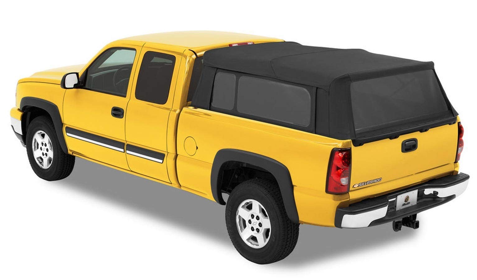 Bestop 76303-35 Black Diamond Supertop for Truck Bed Cover for 1997-2017 Chevy Silverado/GMC Sierra 1500/2500/3500, 6.5' Bed