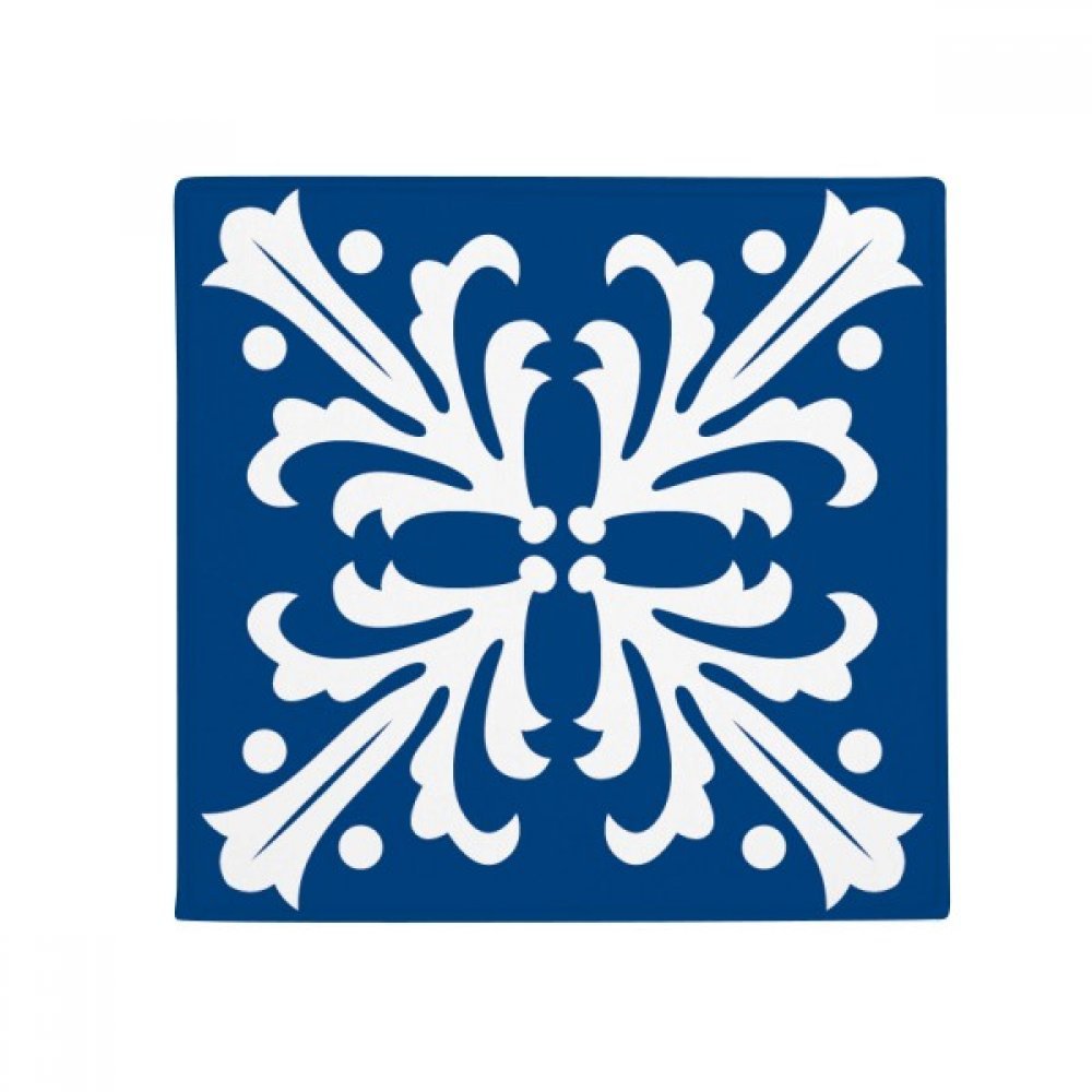 Anti-slip plancher tapis bleu Talavera 80x80cm évite les glissades