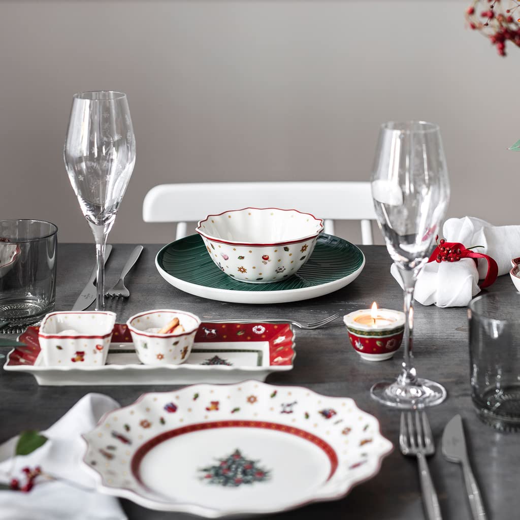 Villeroy & Boch Toy's Delight - Set di 6 Ciotole per Pasticceria, Natale e Biscotti