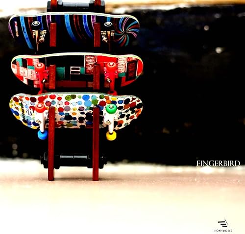 Miniatura 4 de NOAHWOOD Diapasones completos 11s (NW11s 360flip Deck) + (NW ii King PRO 1.339 in camiones plateados) +