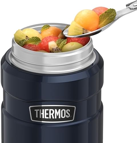 Miniatura 6 de Tarro para alimentos de Thermos 16 onzas acero inoxidable 1 Azul Midnight