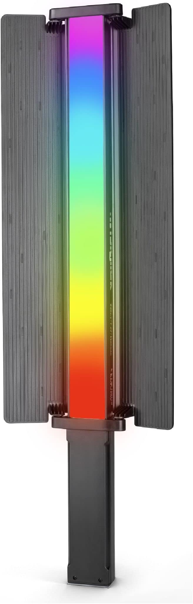 (DSL-30W RGB) Stick Light Portable Handheld RGB LED Light Wand with Grid, Diffuser & Barn Door Comes with a 5200mAh Built in Battery Pack