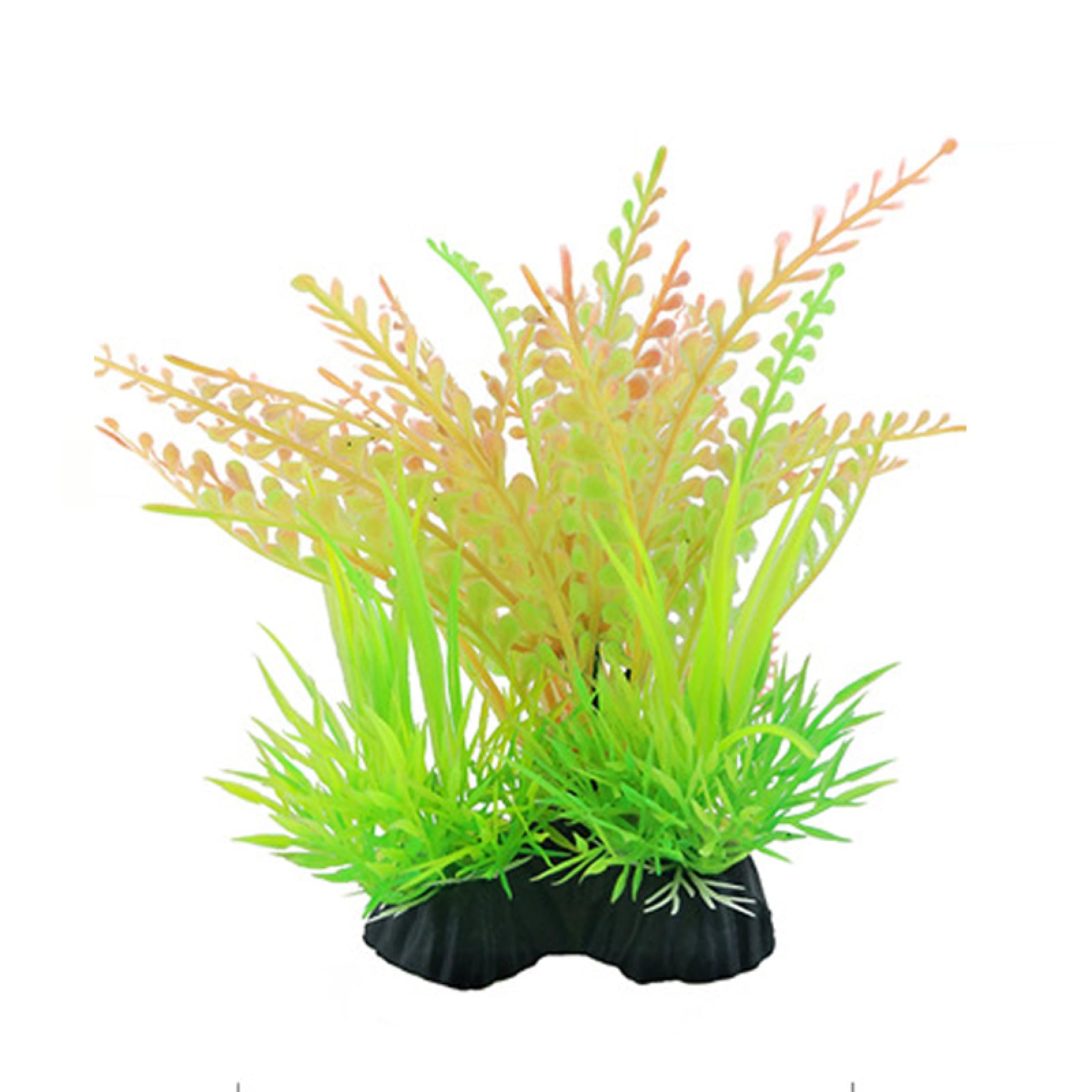 Decoraciones para acuarios, Césped Artificial de imitación de Agua, decoración de Paisaje for Acuario, Adorno subacuático, decoración for pecera, 3 Piezas, 11