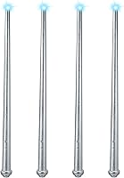 Vista 13 de Sumind 4 varitas mágicas iluminadas de princesa de hadas con sonido, varita de mago de bruja iluminadora, accesorio de disfraz para Navidad, fiesta