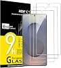 NEW'C Pack of 3 for Samsung Galaxy S25 Ultra Tempered Glass Scratch Free 9H Hardness HD Screen Protector Ultra Clear Ultra Resistant