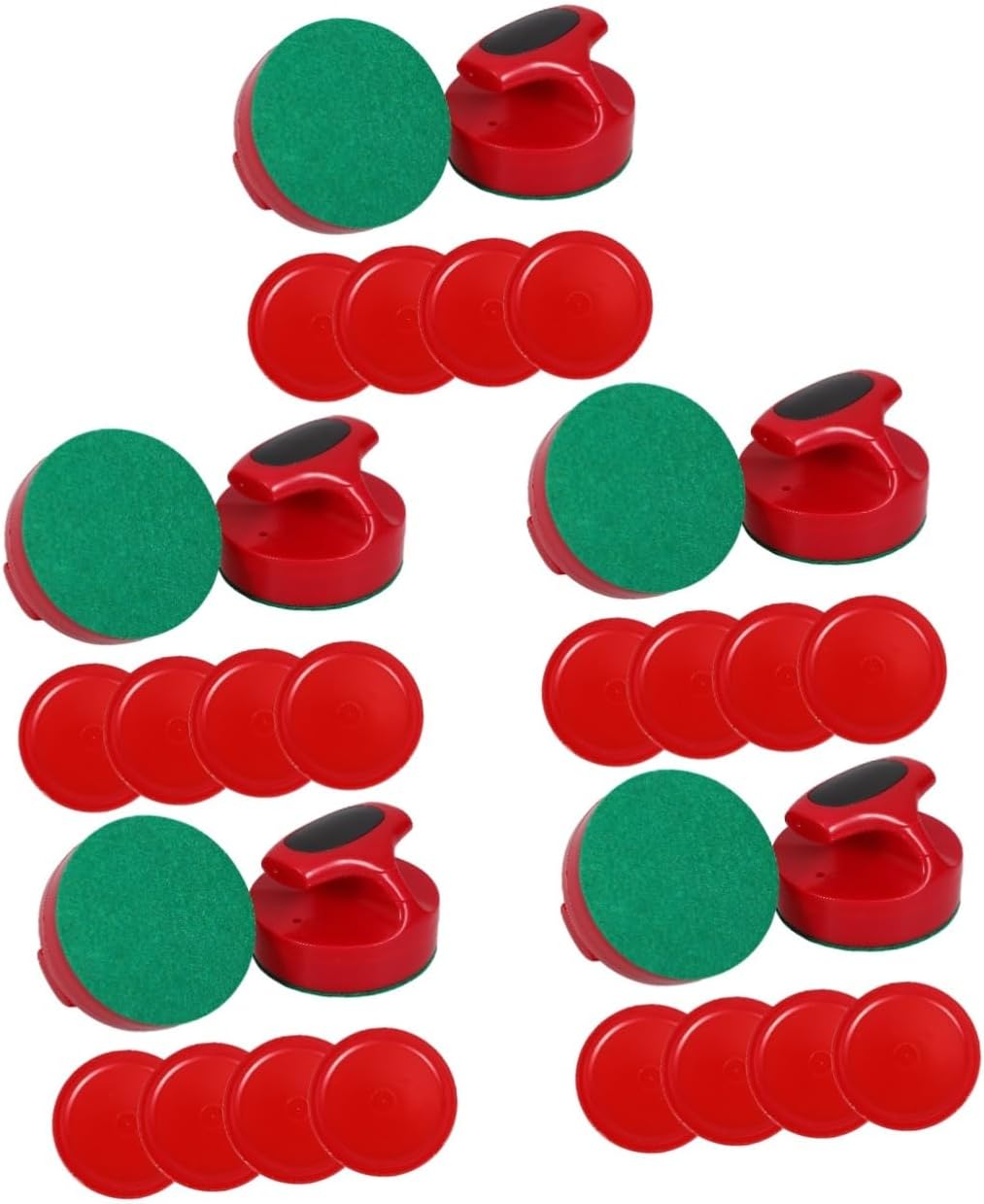 5sets Replacement Hockey Pucks for Tabletop Games Hockey Paddles Fun for Ages