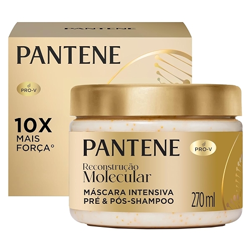 Pantene Pro-V Reconstrução Molecular Máscara Intensiva 270 ml Pantene Pro-V Reconstrução Molecular Máscara Intensiva 270 ml