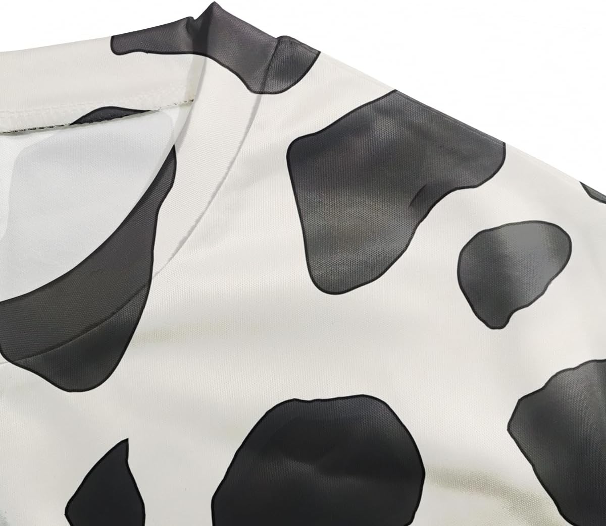 Men Women 3D Cow Print T-Shirts Funny Cow Pattern Short Sleeve Tshirts Fashion Summer Tee Tops