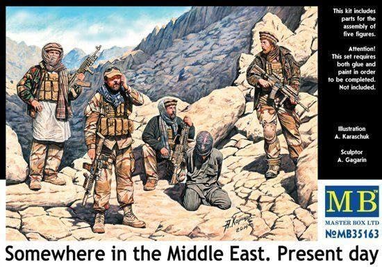 Master Box Models Somewhere in the Middle East Present Day - Set 5 Figuras miniatura 3