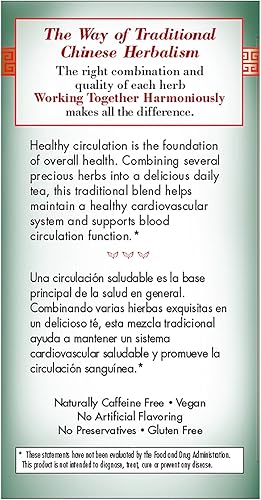 Miniatura 6 de BRAVO TEA S&HERBS - Té de hierbas para circulación sanguínea, sin cafeína, 20 unidades