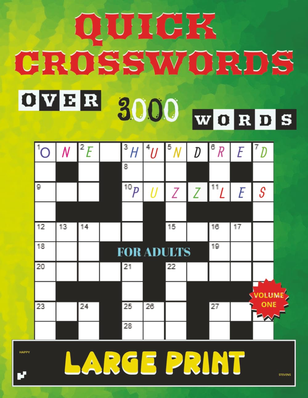 QUICK CROSSWORD PUZZLE BOOK FOR ADULTS: Relax, Unwind, and Stay Sharp with 100 Stimulating Crossword Challenges with over 3000 words