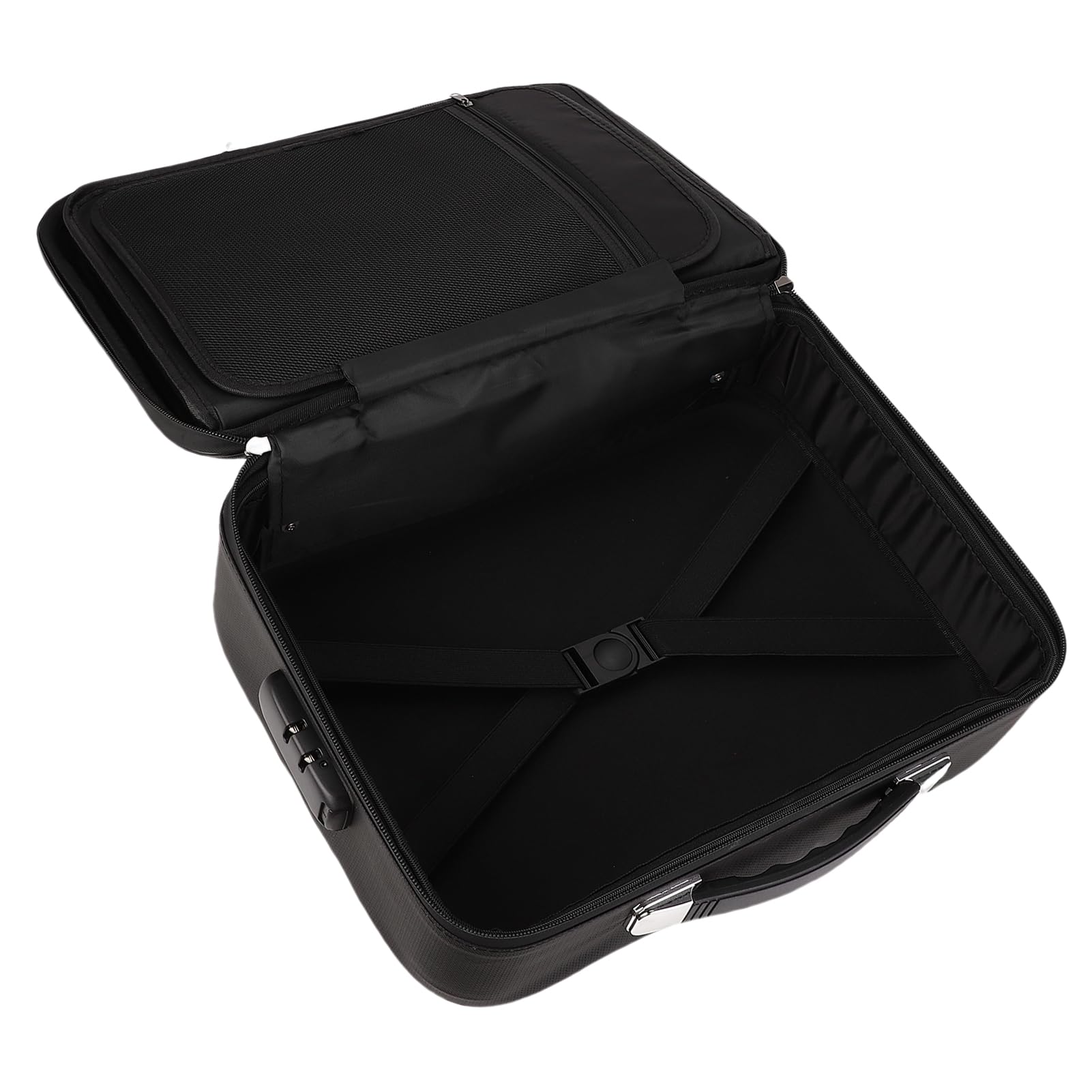 Jeffergarden Cassaforte Documenti Ignifuga con 13 Tasche a Fisarmonica 2 Scomparti Principali 4 Tasche a Rete 12 Slot per Carte 6 Slot per Chiavette USB per Ufficio Casa Viaggi