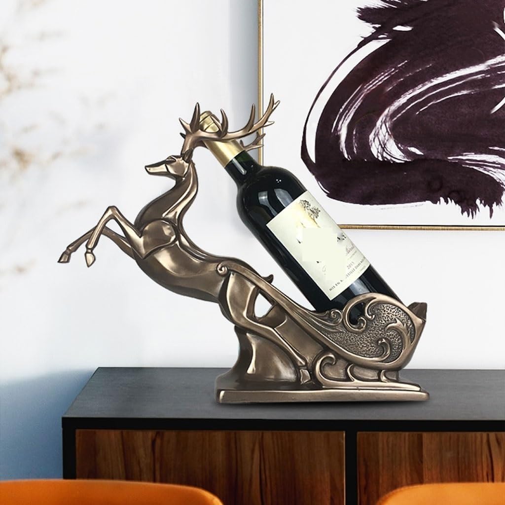 Wine Rack Freestanding Storage Creative Wine Rack Decoration Simple Modern Living Room Wine Cabinet Decoration Restaurant Counter Crafts Stackable Wine Rack Wine Storage Shelf