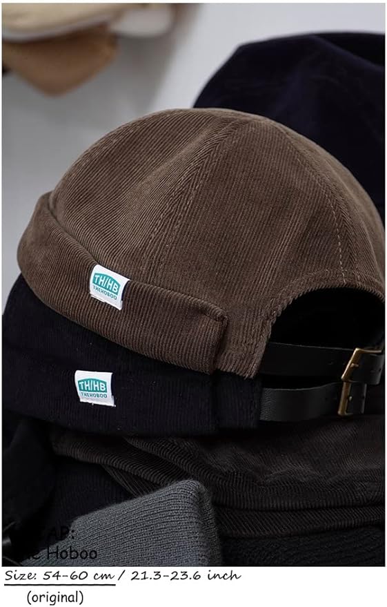 Chapeau Sans Bord Pour Hommes, 2 Pièces, Réglable,... – Grandado