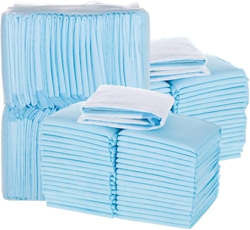 Pet Training Pads, 96 Pack, 45x60cm, 5-Layer Leak-Proof, Quick-Dry Gel Core, for Dogs and Cats