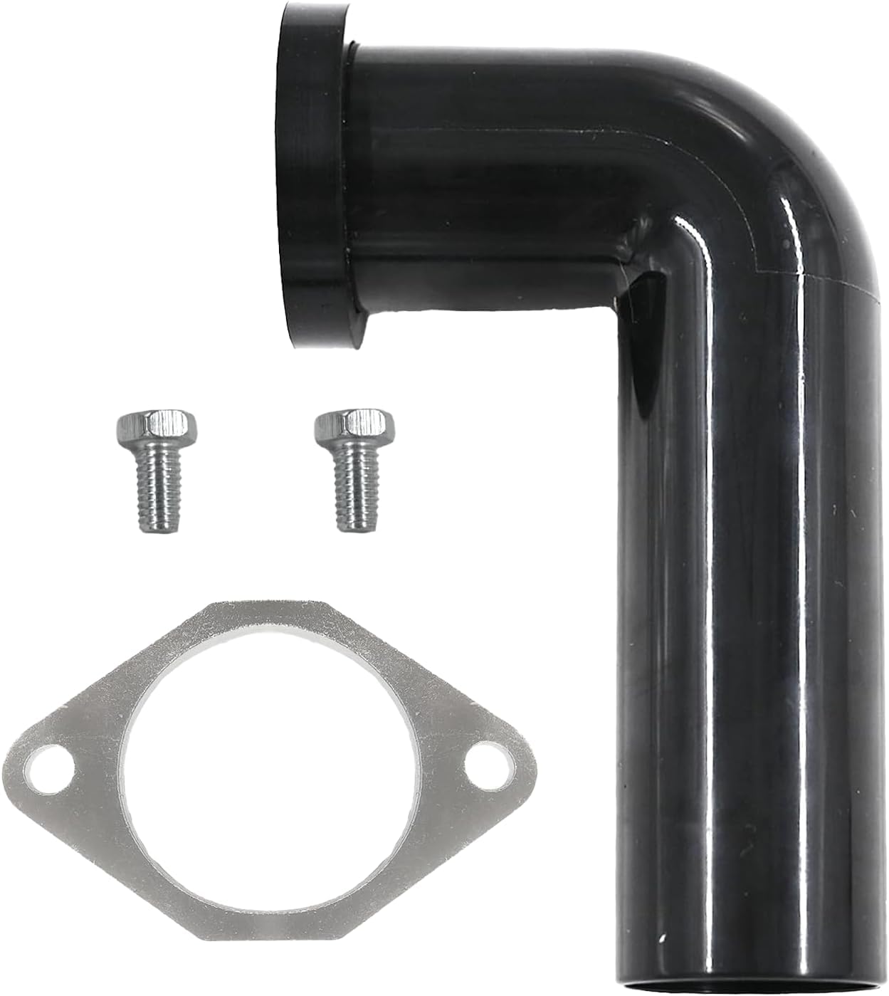 1.5inch Garbage Disposal Drain Elbow, Garbage Disposal Drain Elbow Replacement Kit (Black)