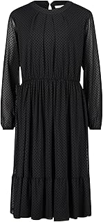 Betty & Co Damen Stufenkleid Langarm