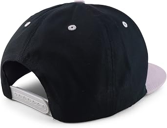 Armycrew Oversized 2XL Structured Flatbill Snapback Cap for Big Heads