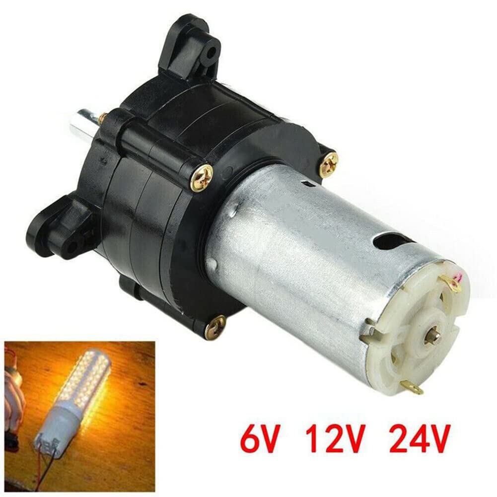 Zoegneer Handgenerator – 5V/6V/12V/24V DC, 1500mA, 20W – Für Experimente, LED-Beleuchtung & Notstrom