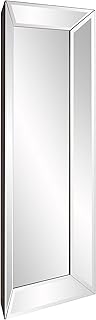 Howard Elliott Collection Howard Elliott Vogue Inward Rectangular Hanging Wall Or Vanity Mirror, Frame, 20 x 48 Inch, 20 x 48-Inch