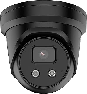 HIKVISION DS-2CD2346G2-IU (2.8 mm) (C)(Black) Surveillance Camera with 4 Megapixels, up to 30 m Lighting, Professional Surveillance Camera, Acusense Camera with False Alarm Filter