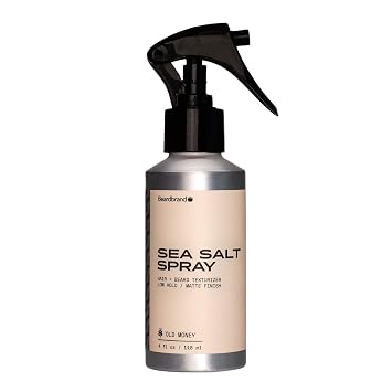 Beardbrand Sea Salt Spray for Men Texturizing Hair Mist with Old Money Scent | Adds Volume & Natural Matte Finish | Beach Waves, Lightweight Hold 3.4 oz