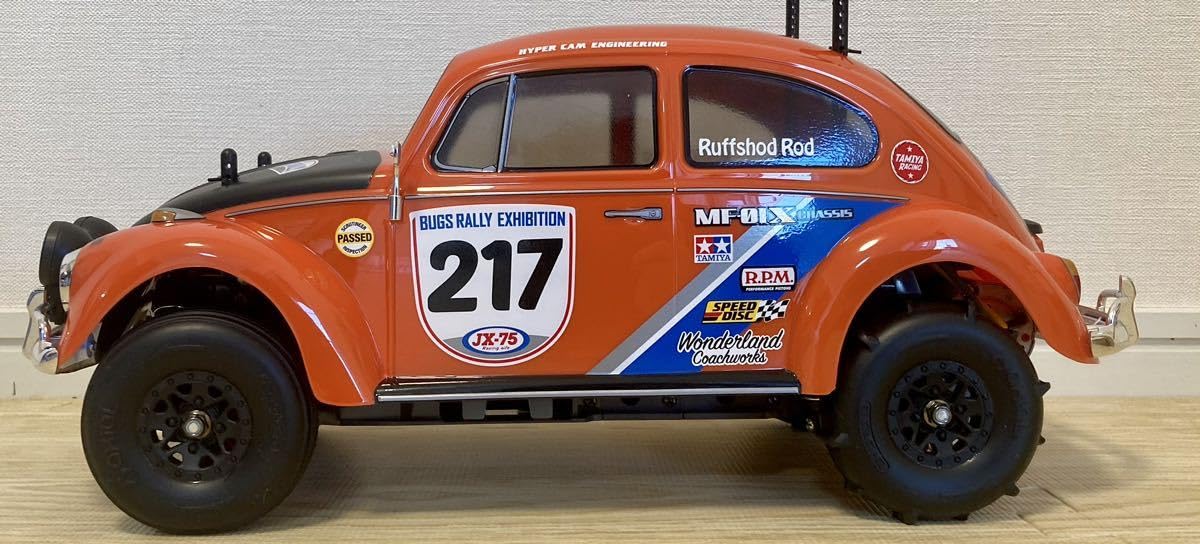 Amazon | タミヤ 1/10RC XB フォルクスワーゲン ビートル ラリー MF