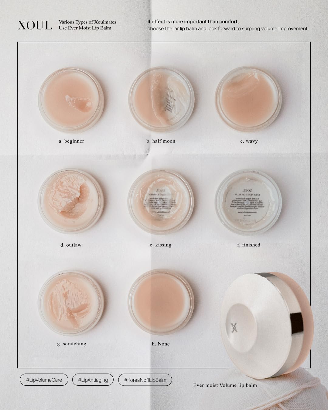 Xoul Ever Moist LIp Balm N00 Original & Glow-in-dark Bubble Pouch Keyring