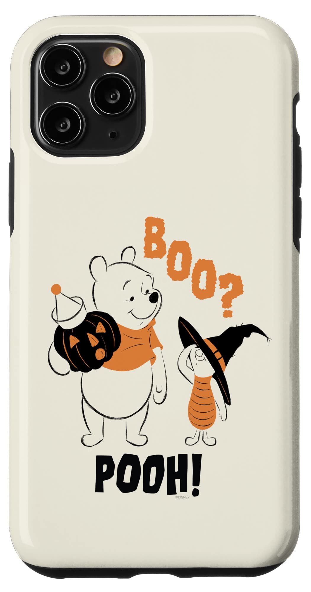 Coque iPhone 11 Pro Winnie anti-rayures solide Disney Halloween - 4