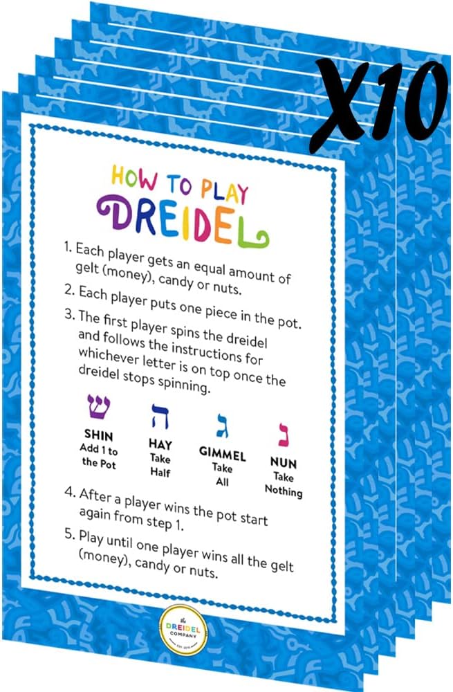 Toy Hanukkah Dreidels - Dreidel Toy Children's Gift Ideas