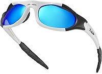 Vista 58 de X LOOP Youth Sports Polarized Sunglasses for Boys Kids Teens Age 8-16 Baseball Wrap Around UV400 Glasses